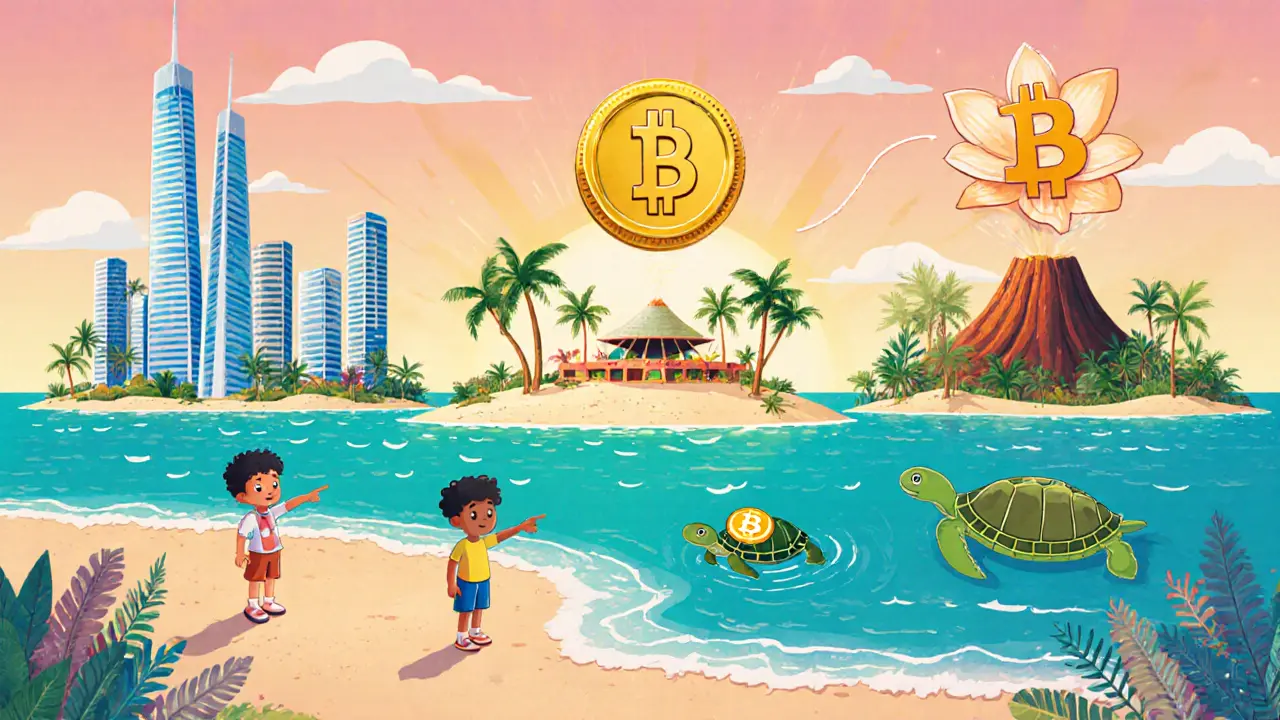 Crypto Tax Havens: UAE vs Cayman Islands vs El Salvador - 2025 Comparative Guide