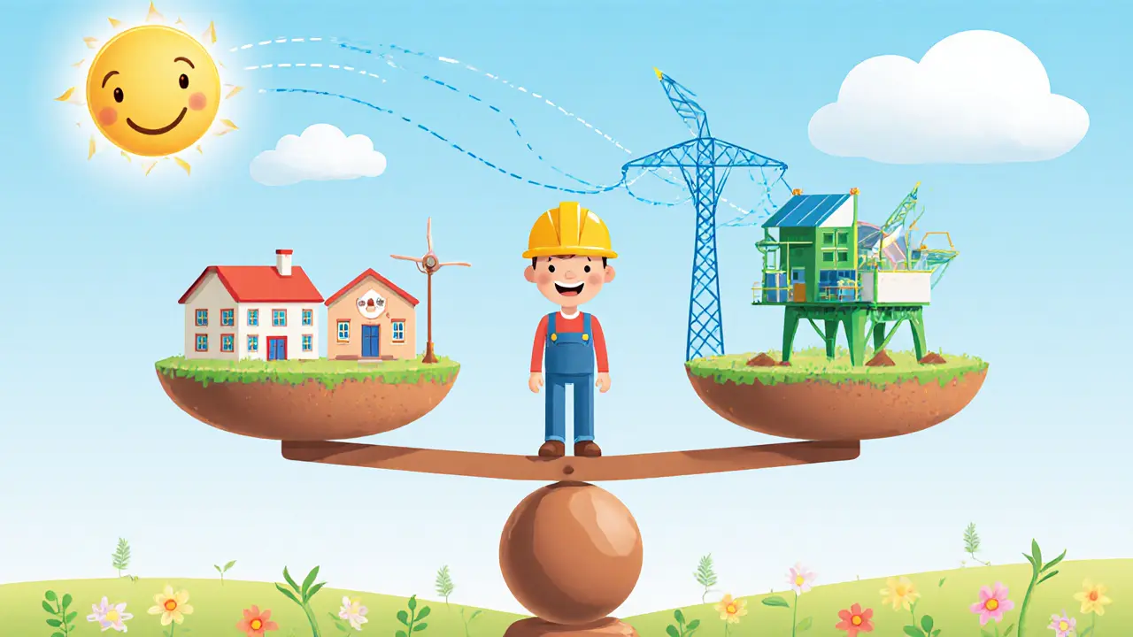 70% power to homes, 30% to mining rigs in children&#039;s art