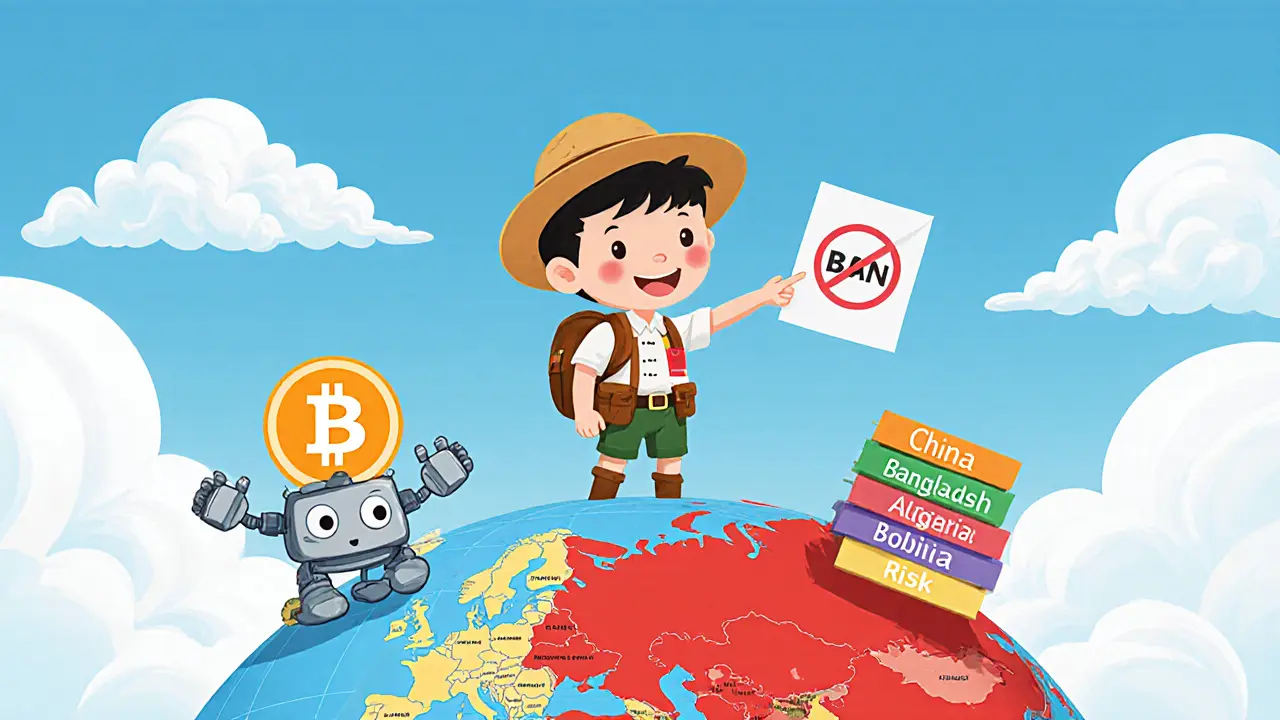 Most Restrictive Countries for Cryptocurrency in 2025 - Bans, Taxes and Enforcement