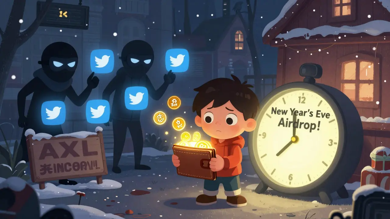 AXL INU New Year's Eve Airdrop: The Truth Behind the Scam