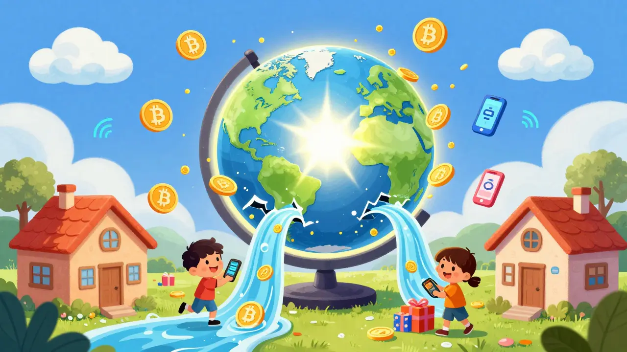 Cuba glows as crypto flows in despite breaking sanctions, with children receiving gifts from abroad.