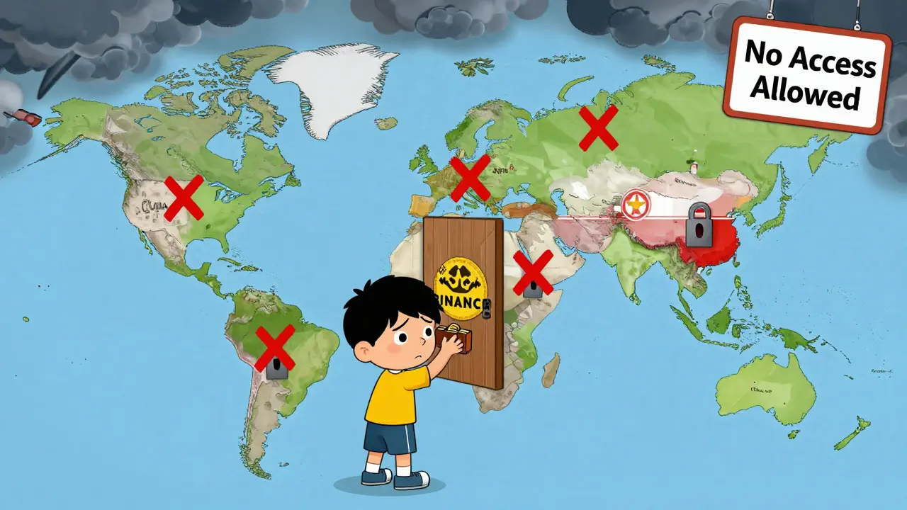 Binance Restricted Countries Complete List for Crypto Trading in 2026