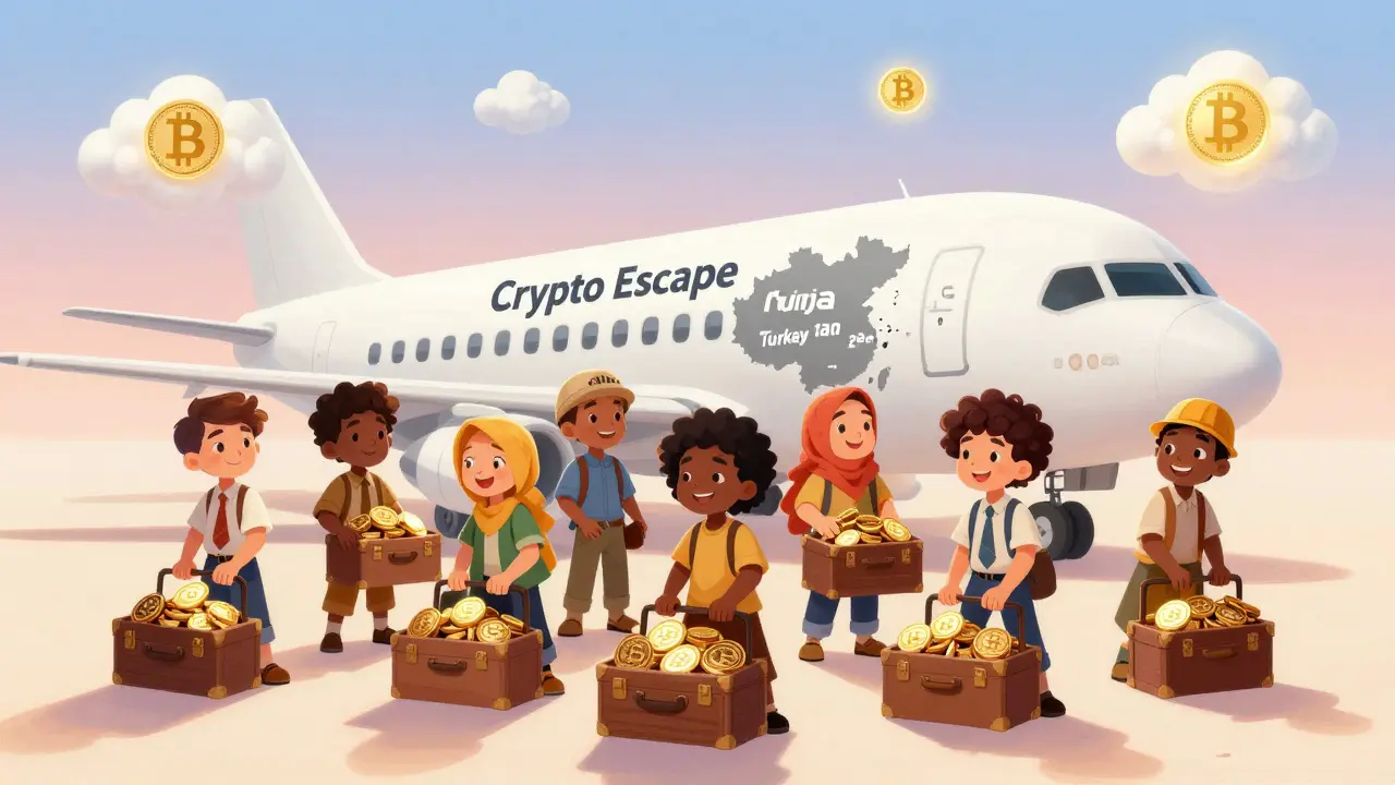 Legal Exit Strategies from Crypto-Restricted Countries for Traders